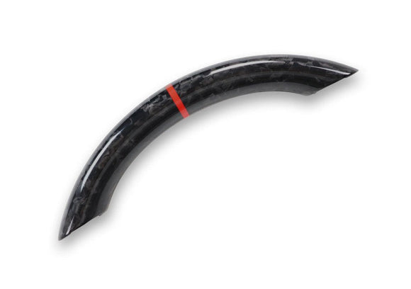 Carbon Fiber Steering Wheel Upper Cover - Tesla Model 3 & Y