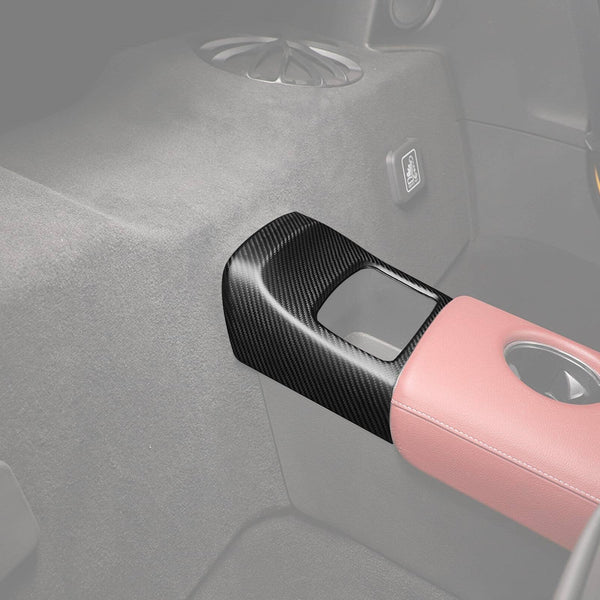 Carbon Fiber Storage Compartment Cover - Toyota A90 Supra