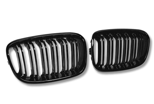 Dual Slat ABS Front Grilles - BMW F20 / F21 1 Series