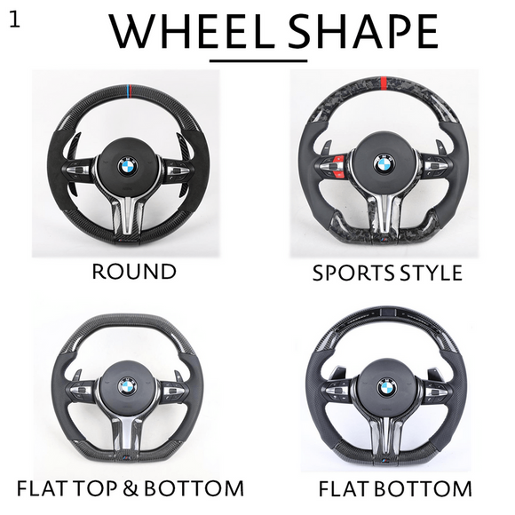 Full Custom Steering Wheel - BMW F Chassis