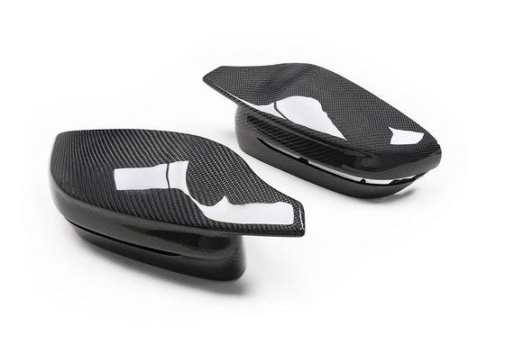 BMW G Series M Style Carbon Fiber Mirror Caps