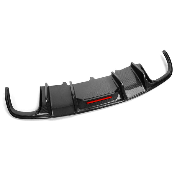 KB Style Carbon Fiber Rear Diffuser - Audi B8.5 S4 & A4