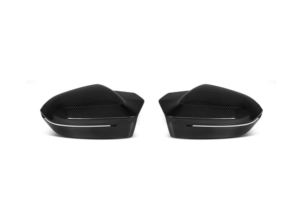 M Style Carbon Fiber Mirror Caps - BMW G60 5 Series & G70 7 Series