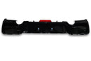 M Tech ABS Rear Diffuser w/ Brake Light - BMW F20 1 Series
