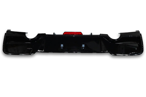 M Tech ABS Rear Diffuser w/ Brake Light - BMW F20 1 Series