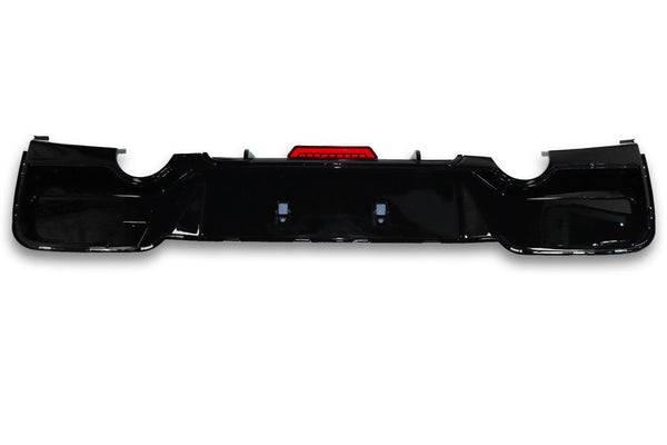M Tech ABS Rear Diffuser w/ Brake Light - BMW F20 1 Series