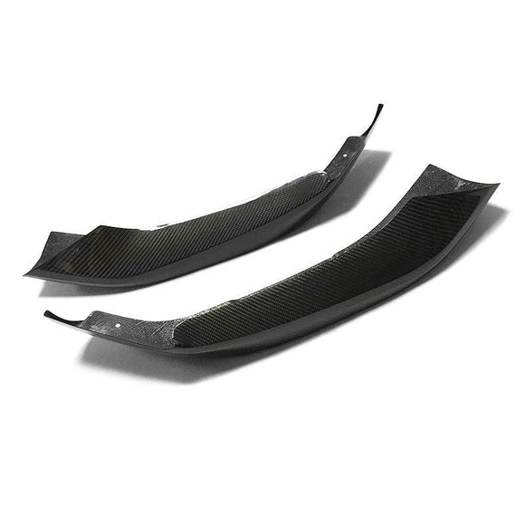 MP Style Carbon Fiber Front Low Splitters - BMW G30 5 Series