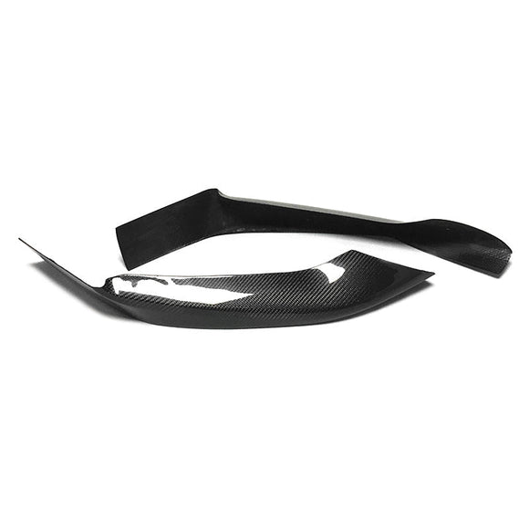 MP Style Carbon Fiber Front Low Splitters - BMW G30 5 Series