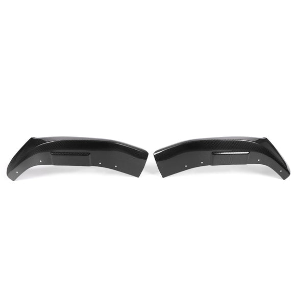 MP Style Carbon Fiber Front Low Splitters - BMW G30 5 Series