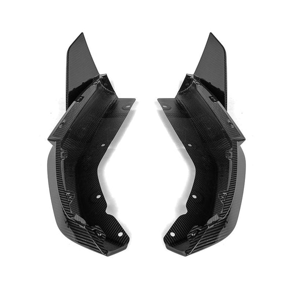 MP Style Carbon Fiber Rear Canard Splitters - BMW G80 M3 & G82/G83 M4