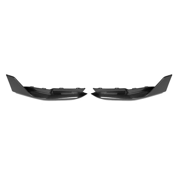MP Style Carbon Fiber Rear Canard Splitters - BMW G80 M3 & G82/G83 M4