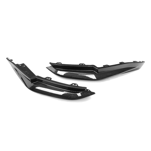 MP Style Carbon Fiber Rear Canard Splitters - BMW G80 M3 & G82/G83 M4