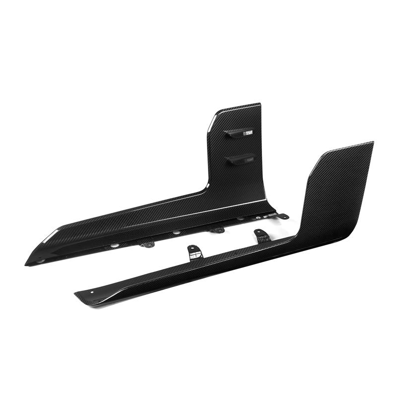 MP Style Carbon Fiber Side Skirt Winglets - BMW G87 M2 | BimmerTrend