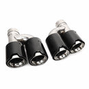 MP Style Carbon Fiber 'h" Exhaust Tip for BMW