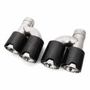 MP Style Carbon Fiber 'h" Exhaust Tip for BMW