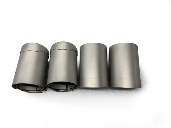 MP Style Matte Stainless Steel Exhaust Tip