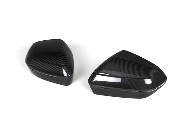 OEM Style Carbon Fiber Mirror Caps - BMW G60 5 Series & G70 7 Series