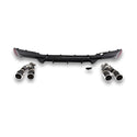 PP Rear Diffuser w/ Exhaust tips - BMW G30 / G38 5 Series