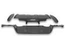 PSM Style Carbon Fiber Rear Diffuser - BMW F06 / F12 / F13 M6