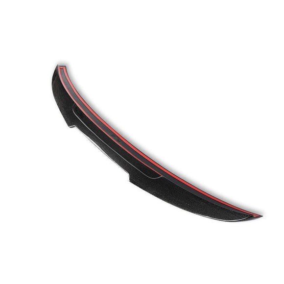 PSM Style High Kick Carbon Fiber Trunk Spoiler - Audi RS3/S3/A3 8V