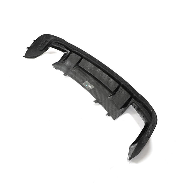 RS4 Style Carbon Fiber Rear Diffuser - Audi S4 / A4 B9 S Line