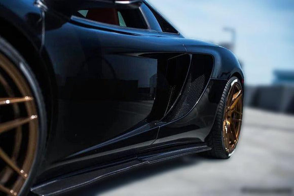 RZA Style Carbon Fiber Side Skirts - McLaren 650S & MP4-12C