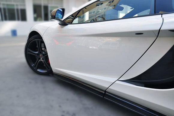RZA Style Carbon Fiber Side Skirts - McLaren 650S & MP4-12C