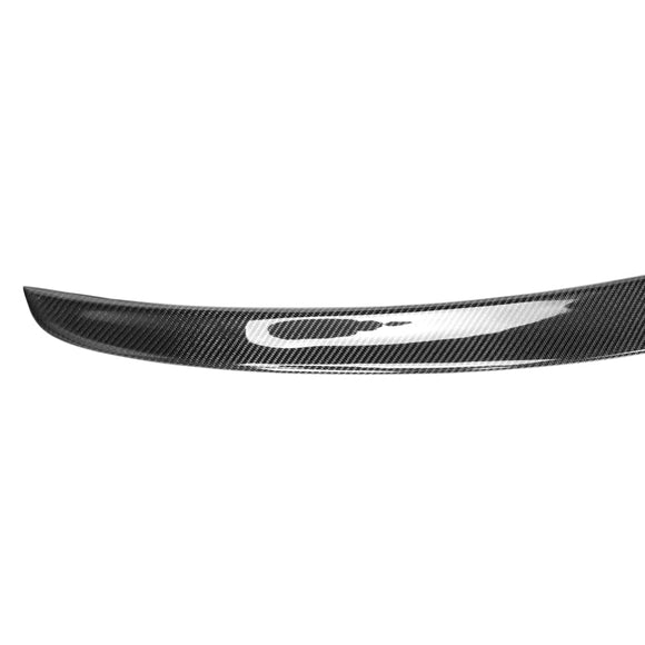 S4 Style Carbon Fiber Trunk Lip Spoiler - Audi B9 A4