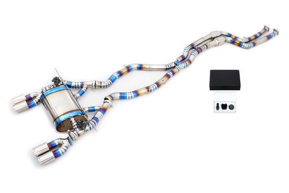 S55 Titanium Valved Catback Exhaust System - BMW F80 M3 & F82 / F83 M4