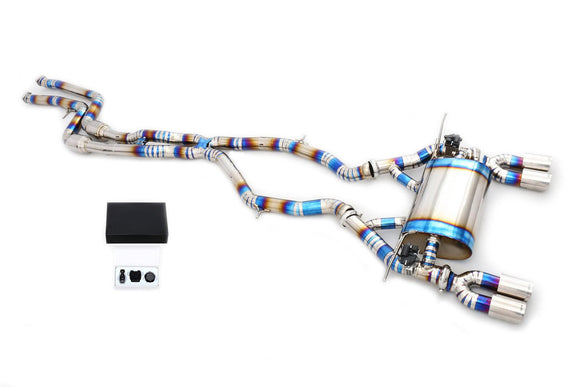 S55 Titanium Valved Catback Exhaust System - BMW F80 M3 & F82 / F83 M4