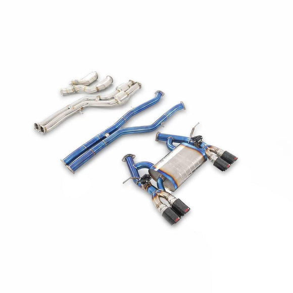 S55 Titanium Valved Catback Exhaust System - BMW F80 M3 & F82 / F83 M4