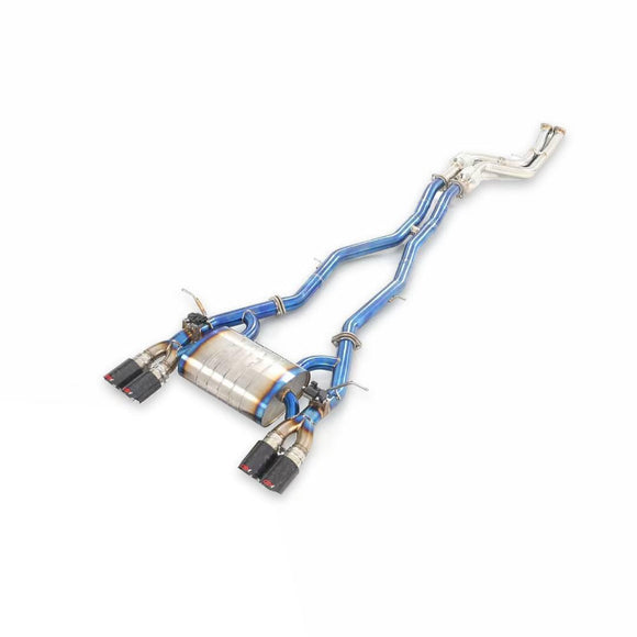 S55 Titanium Valved Catback Exhaust System - BMW F80 M3 & F82 / F83 M4