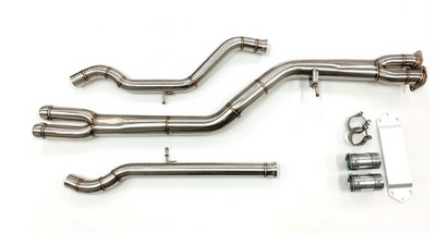 BimmerTrend S55 Single Midpipe (Brace Included)