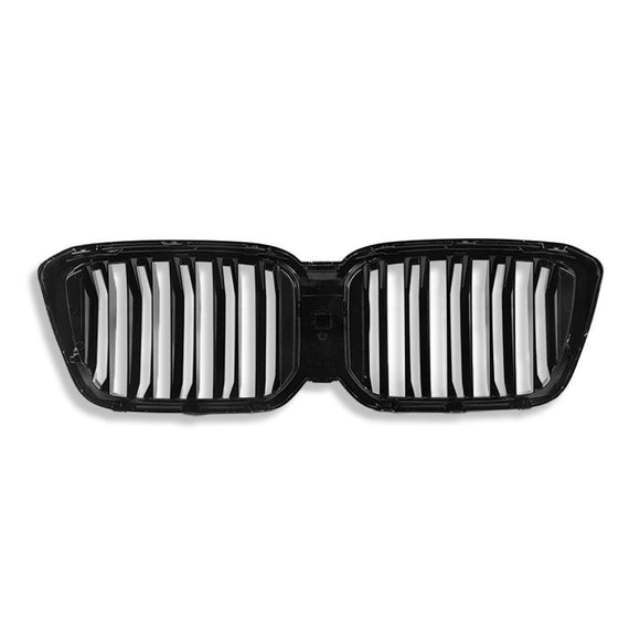 SQ Style Carbon Fiber Dual Slat Front Grilles - BMW F97 X3M LCI