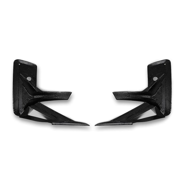 SQ Style Carbon Fiber Front Side Canards - BMW F97 X3M LCI