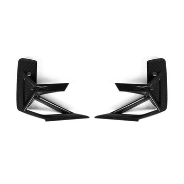 SQ Style Carbon Fiber Front Side Canards - BMW F97 X3M LCI