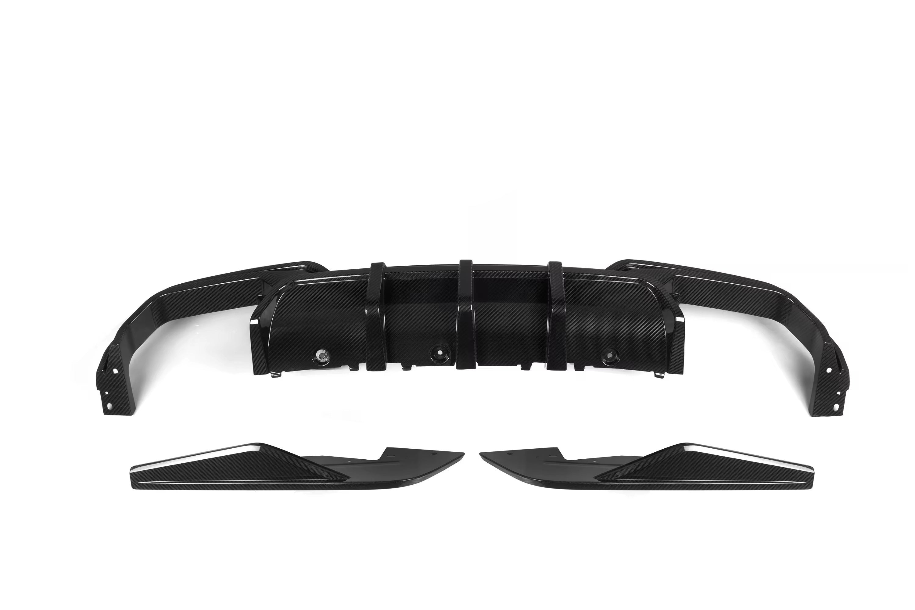 SQ Style Carbon Fiber Rear Diffuser - BMW F91/F92/F93 M8 | BimmerTrend