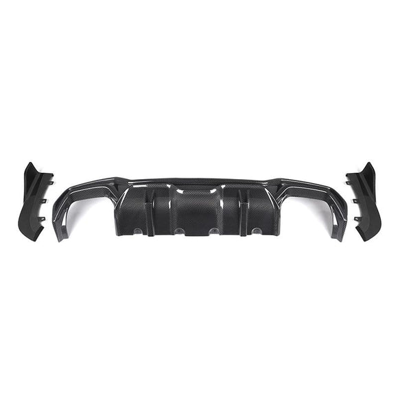 SQ Style Carbon Fiber Rear Diffuser - BMW G22/G23 4 Series
