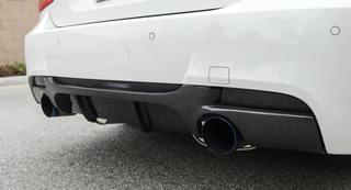 BMW E9X MTech Carbon Fiber Rear Diffuser