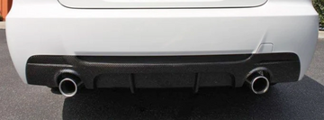 BMW E9X MTech Carbon Fiber Rear Diffuser - 0