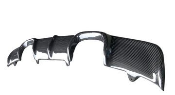 BMW E92 E93 M3 Carbon Fiber V Style Diffuser - 0