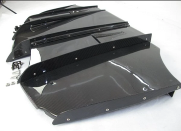 BMW E92 E93 M3 Carbon Fiber Varis Style Diffuser