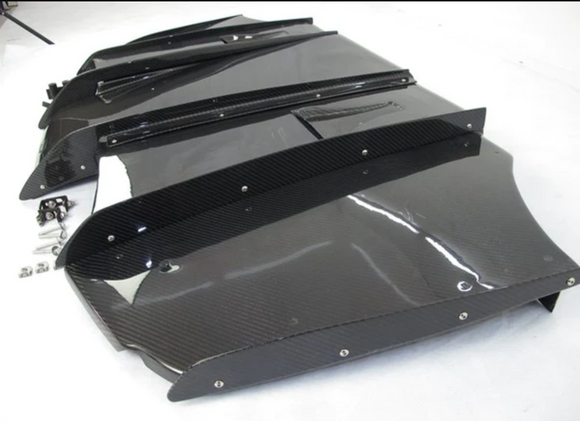 BMW E92 E93 M3 Carbon Fiber Varis Style Diffuser