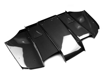 BMW E92 E93 M3 Carbon Fiber Varis Style Diffuser - 0