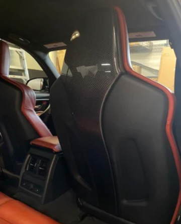 BMW F80 M3 F82 M4 Carbon Fiber Seat Backs - 0