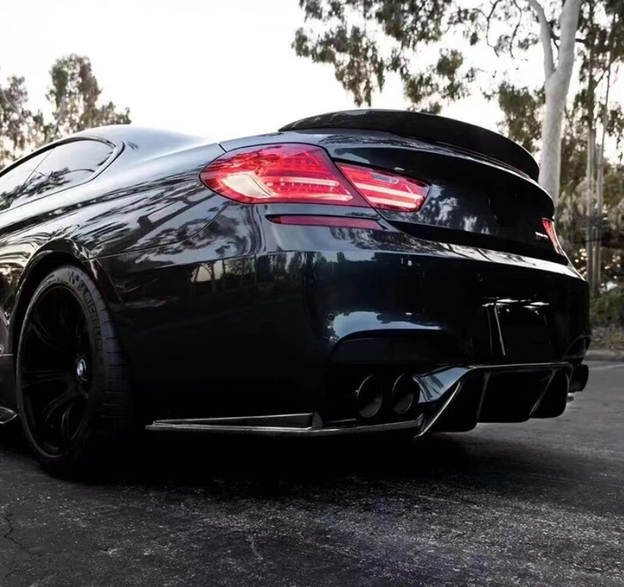 BMW F06 F12 F13 M6 Carbon Fiber FD Style Diffuser | BimmerTrend