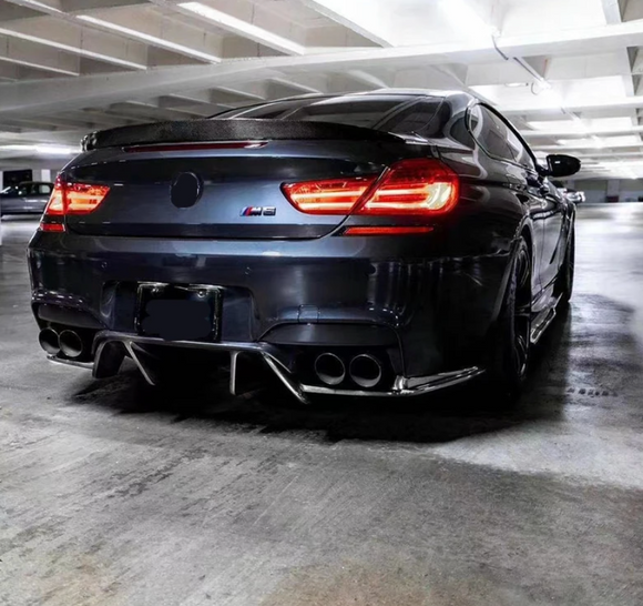 BMW F06 F12 F13 M6 Carbon Fiber FD Style Diffuser