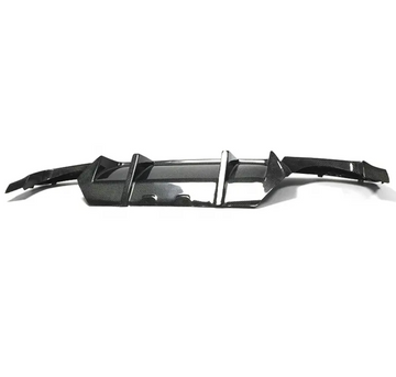 BMW F10 5 Series Carbon Fiber V Style Diffuser