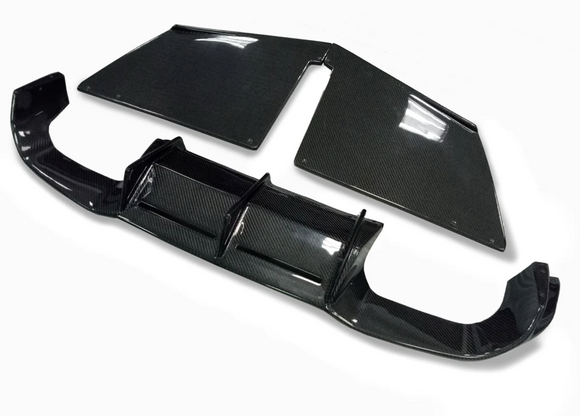 BMW F87 M2 Carbon Fiber MTC Design Style Diffuser