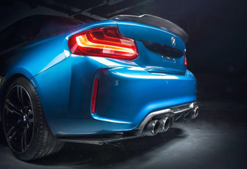 BMW F87 M2 Carbon Fiber MTC Design Style Diffuser - 0